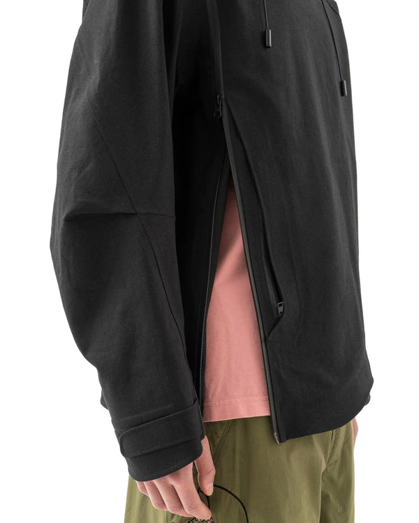 maharishi | 1451 Tech Han Parka Black - Concrete