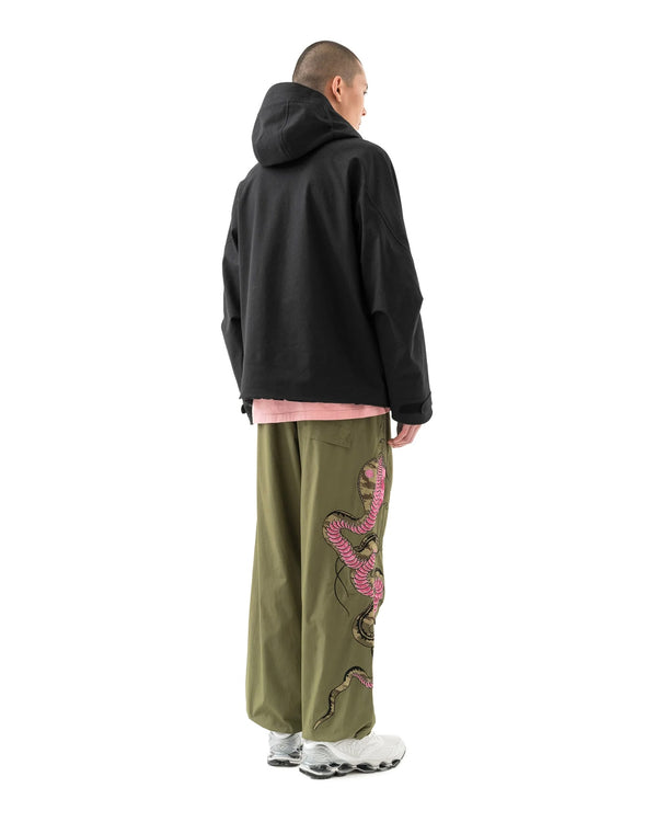 maharishi | 1451 Tech Han Parka Black - Concrete
