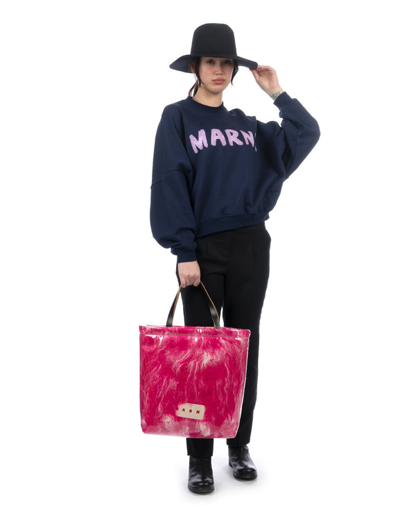 Marni | Shopping Bag Fuchsia - Concrete
