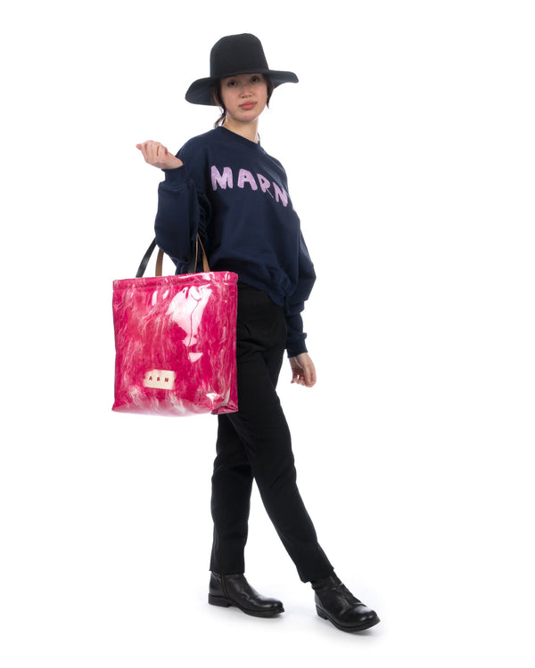 Marni | Shopping Bag Fuchsia - Concrete