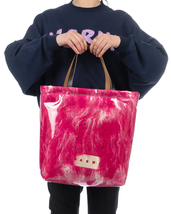 Marni | Shopping Bag Fuchsia - Concrete