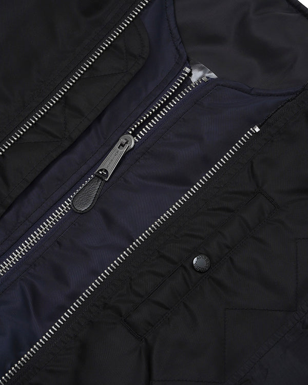 FACETASM | x AVIREX x DOGS Bug MA-1 Jacket Black - Concrete