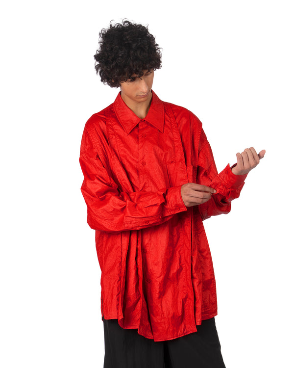 SONGZIO | Polyptych Shirt Red - Concrete
