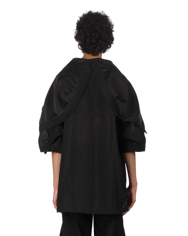 SONGZIO | Wing Half Shirt Black - Concrete