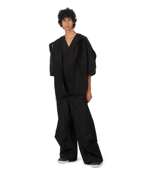 SONGZIO | Wing Half Shirt Black - Concrete