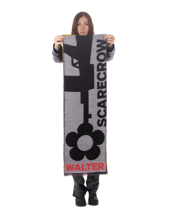 Walter Van Beirendonck | Scarecrow Scarf Single Black - Concrete
