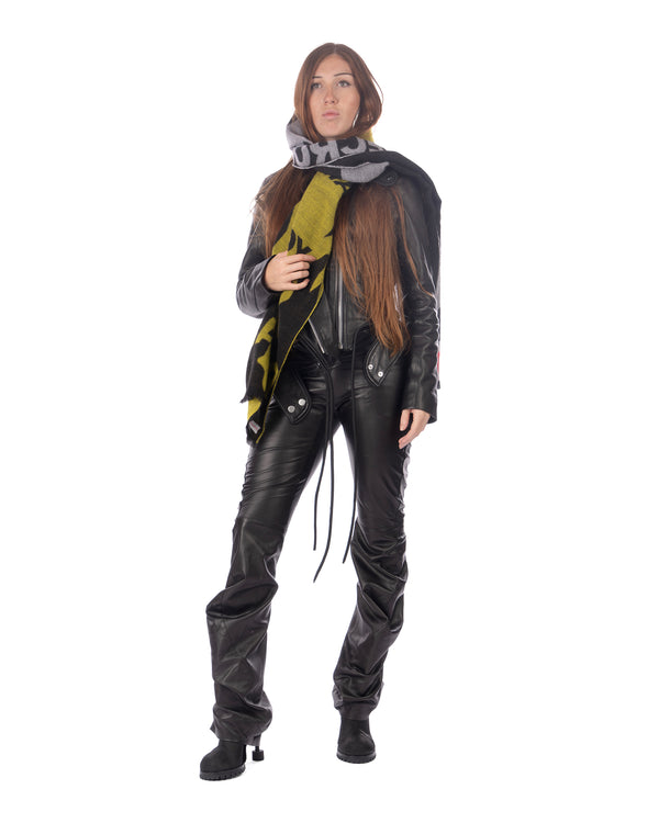 Walter Van Beirendonck | Scarecrow Scarf Single Black - Concrete