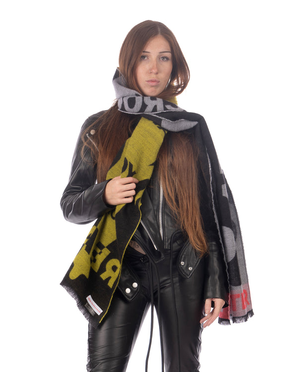 Walter Van Beirendonck | Scarecrow Scarf Single Black - Concrete
