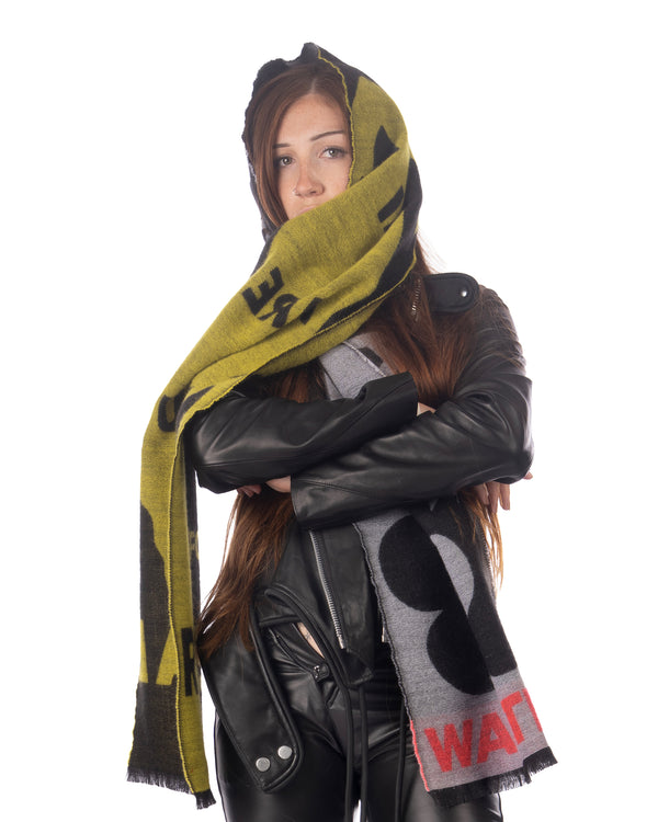 Walter Van Beirendonck | Scarecrow Scarf Single Black - Concrete