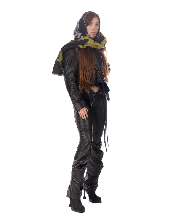 Walter Van Beirendonck | Scarecrow Scarf Single Black - Concrete