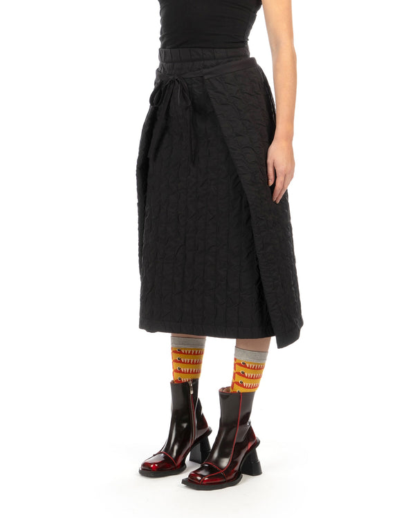 Henrik Vibskov | Bind Skirt Black - Concrete