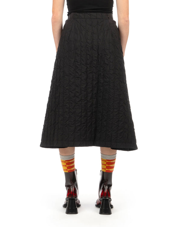 Henrik Vibskov | Bind Skirt Black - Concrete