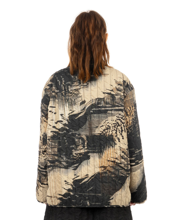 Henrik Vibskov | Wheel Jacket Beige Shadow Wing - Concrete