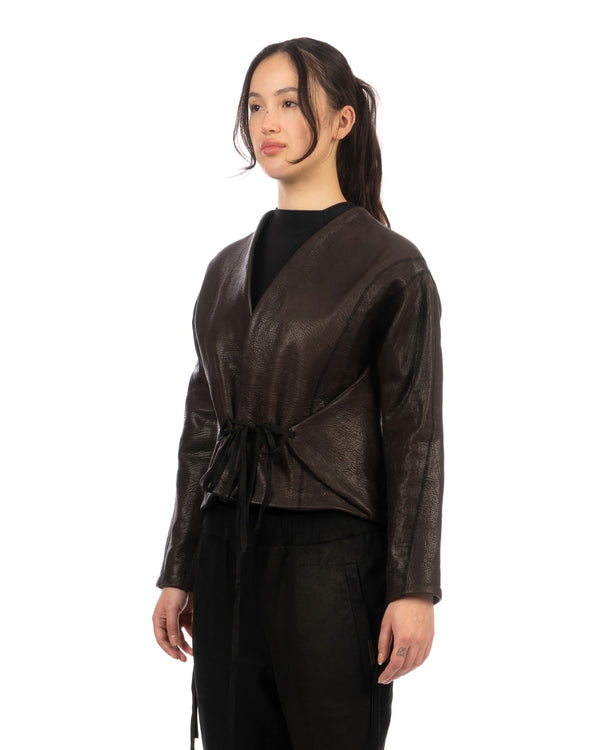 Victoria Tomas | Carapace Bomber Jacket Rhino - Concrete