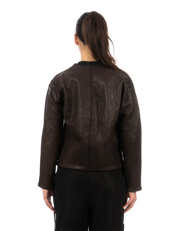 Victoria Tomas | Carapace Bomber Jacket Rhino - Concrete