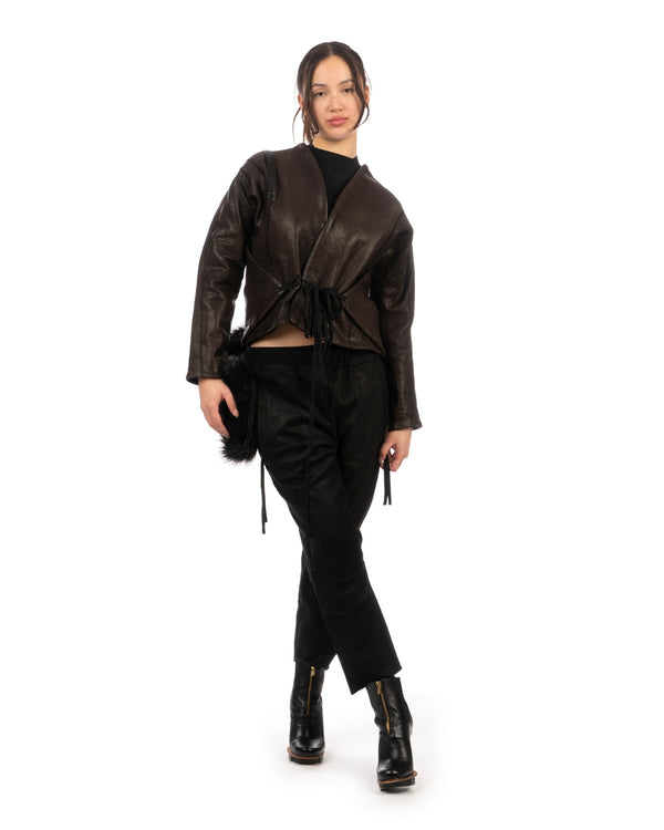 Victoria Tomas | Leather Pants Patrol - Concrete