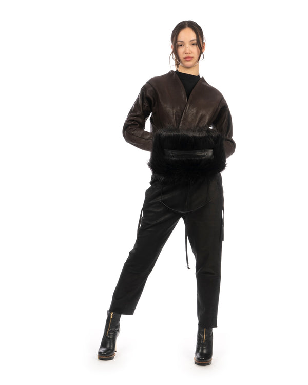 Victoria Tomas | Leather Pants Patrol - Concrete