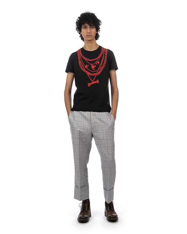Vivienne Westwood | 'Chain Peru' T-Shirt Black - Concrete