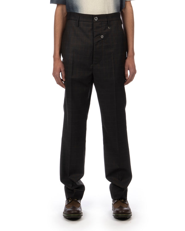 Vivienne Westwood | Pull Down Trousers Brown - Concrete