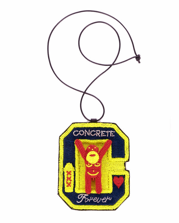 Walter Van Beirendonck | x Concrete 25Y 'Forever' Necklace - Concrete