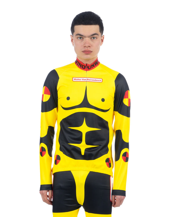 Walter Van Beirendonck | Dummy Bike Top Fluo Yellow - Concrete