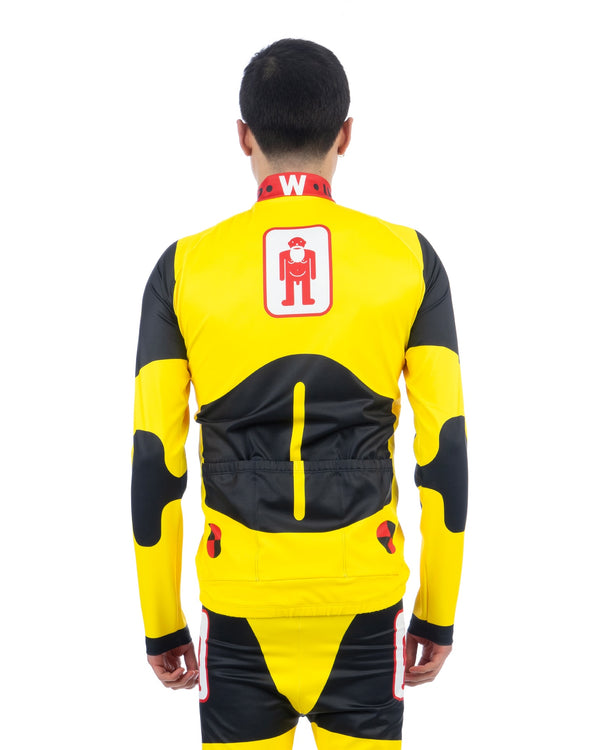 Walter Van Beirendonck | Dummy Bike Top Fluo Yellow - Concrete
