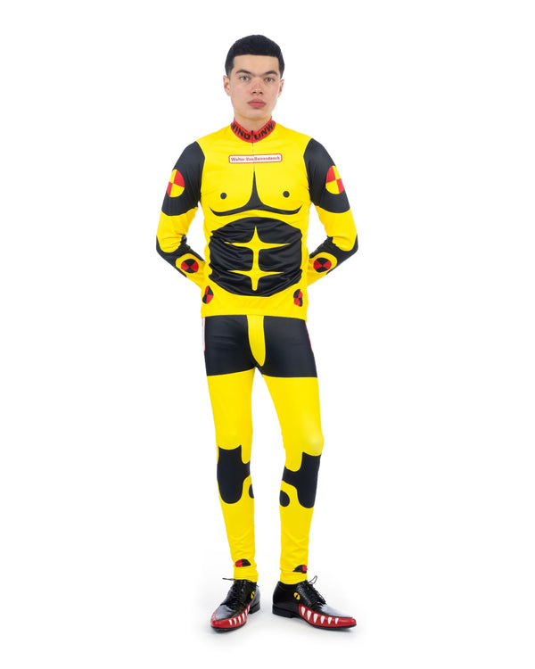 Walter Van Beirendonck | Dummy Bike Top Fluo Yellow - Concrete