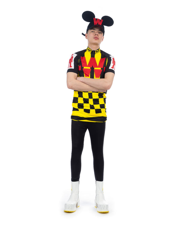 Walter Van Beirendonck | Cosmic Dancer Bike Combi Black / Yellow - Concrete