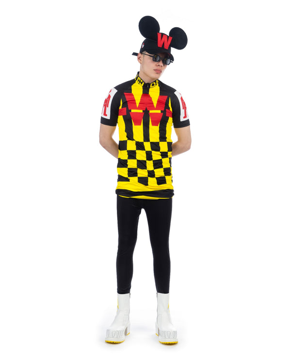 Walter Van Beirendonck | Cosmic Dancer Bike Combi Black / Yellow - Concrete