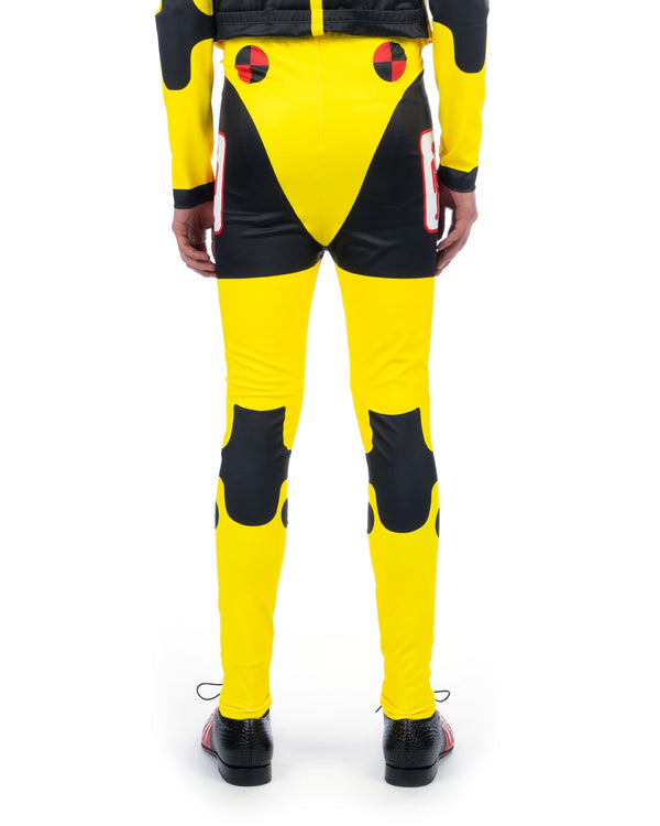 Walter Van Beirendonck | Dummy Bike Leggings Fluo Yellow - Concrete
