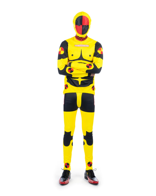 Walter Van Beirendonck | Dummy Bike Leggings Fluo Yellow - Concrete