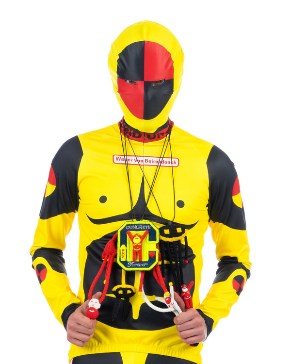Walter Van Beirendonck | Dummy Morph Mask Fluo Yellow - Concrete
