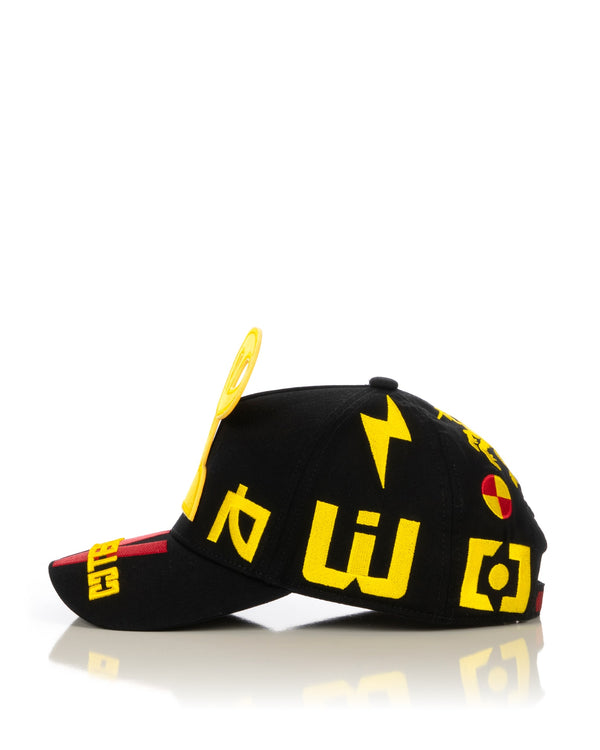 Walter Van Beirendonck | DAWLEETOO Cap Black - Concrete