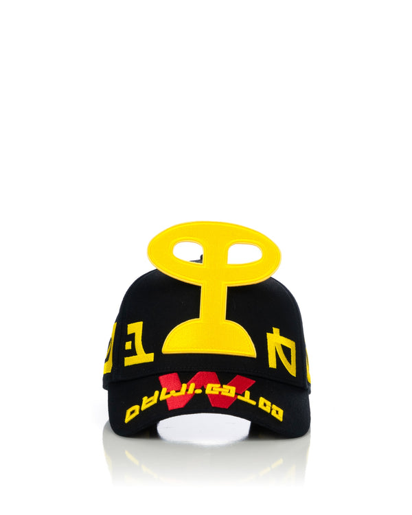 Walter Van Beirendonck | DAWLEETOO Cap Black - Concrete