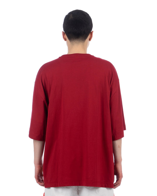 Walter Van Beirendonck | 57 Oversized T-Shirt Red - Concrete