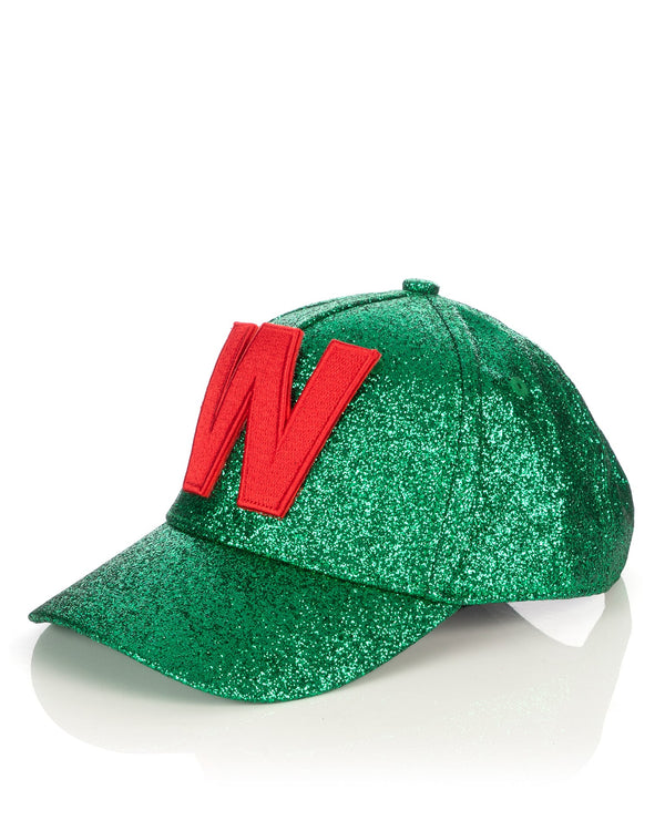 Walter Van Beirendonck | W-Cap Green Glitter - Concrete