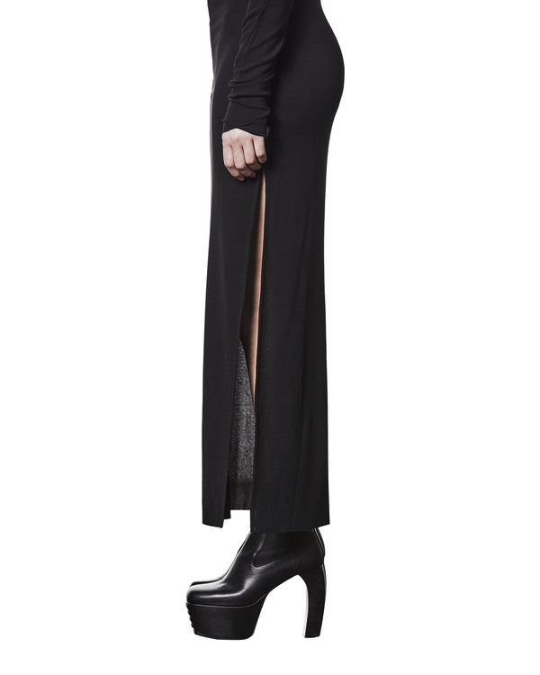 thom krom | Women W D 55 Dress Worked Black - Concrete