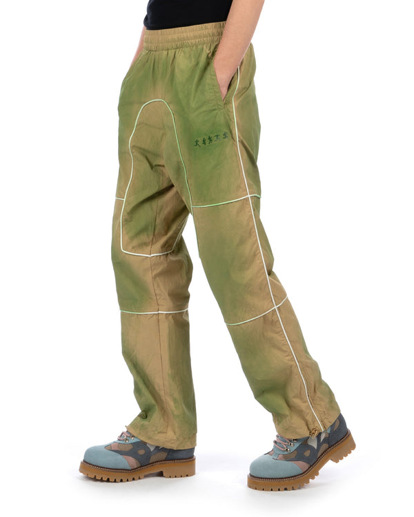 KidSuper | Gradient Tech Pants Green - Concrete