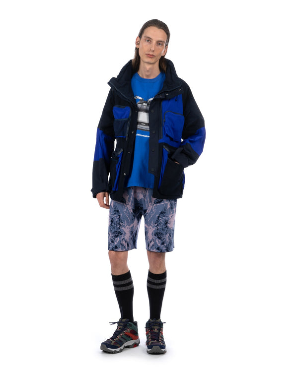 White Mountaineering | Multi Pockets Mountain Parka Navy - Concrete
