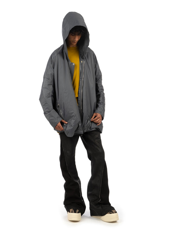 DRKSHDW by Rick Owens | W Peter Coat Stone - Concrete