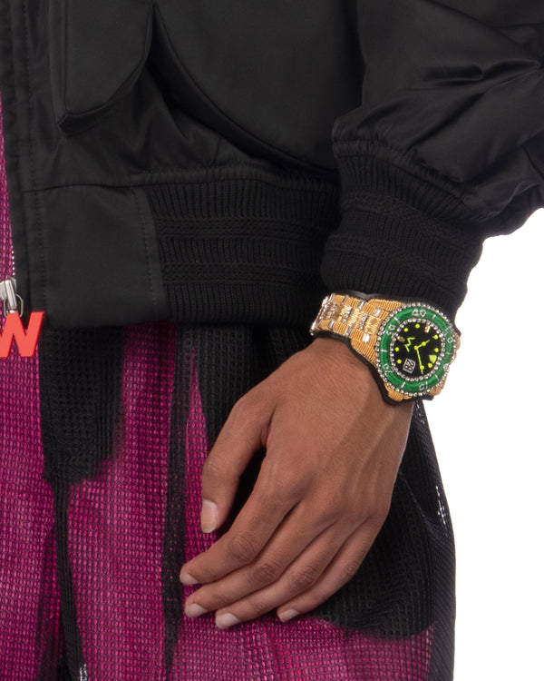 Walter Van Beirendonck | Dive Bracelet Gold - Concrete