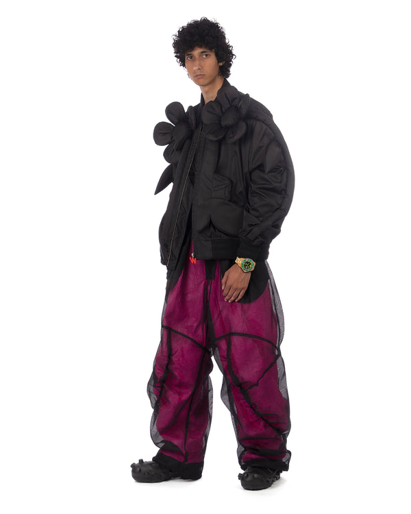 Walter Van Beirendonck | Flower Power Bomber Black - Concrete