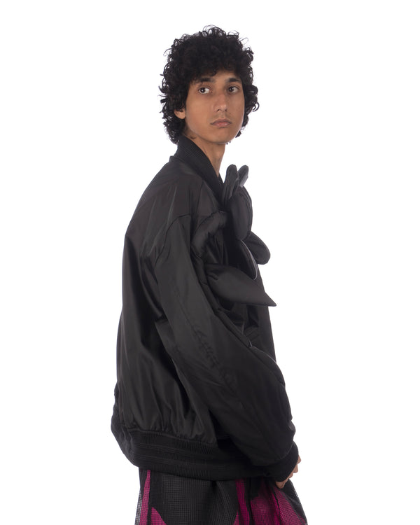 Walter Van Beirendonck | Flower Power Bomber Black - Concrete