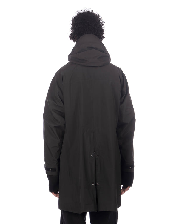 White Mountaineering | Gore-Tex Big Pocket Coat Black - Concrete