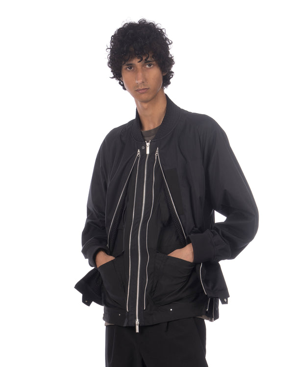 White Mountaineering | Windstopper Big Pocket Blouson Black - Concrete