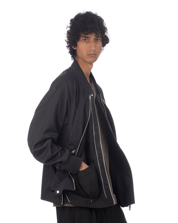 White Mountaineering | Windstopper Big Pocket Blouson Black - Concrete