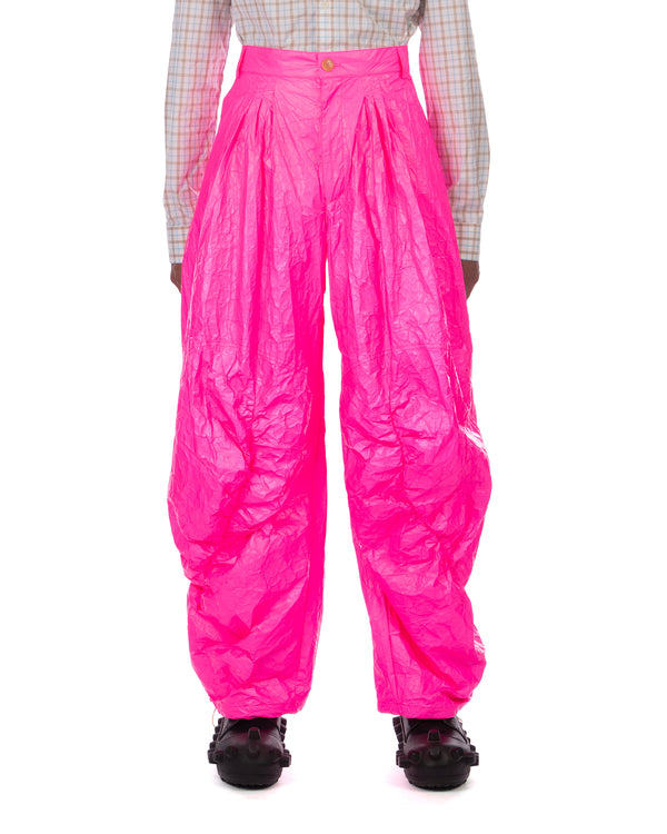 Walter Van Beirendonck | Cargo Pants 3000 Fluo Pink - Concrete