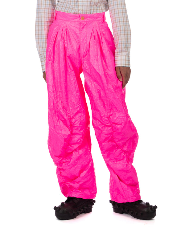 Walter Van Beirendonck | Cargo Pants 3000 Fluo Pink - Concrete