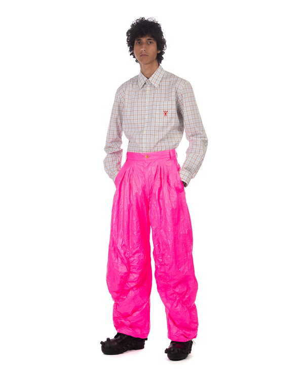 Walter Van Beirendonck | Cargo Pants 3000 Fluo Pink - Concrete