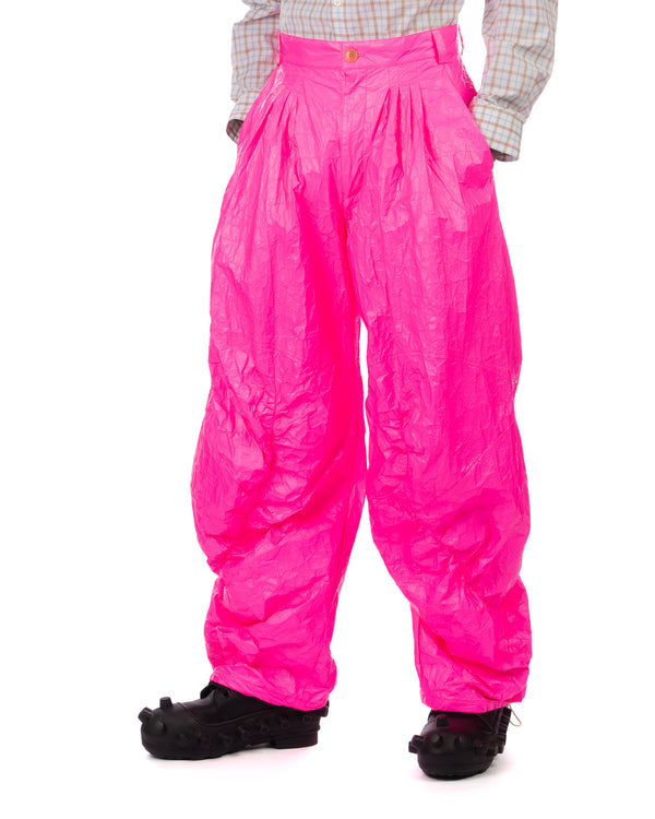 Walter Van Beirendonck | Cargo Pants 3000 Fluo Pink - Concrete